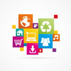 application/icône internet