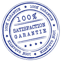 Tampon satisfaction garantie - obrazy, fototapety, plakaty