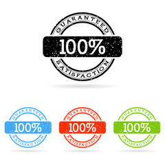 Obraz premium Vector guaranteed stamps