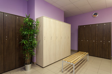 Locker room