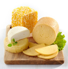 various types of cheese