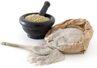 Buckwheat kernels and flour