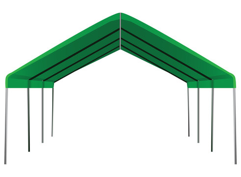 Large industrial shed