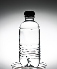 plastic water bottle
