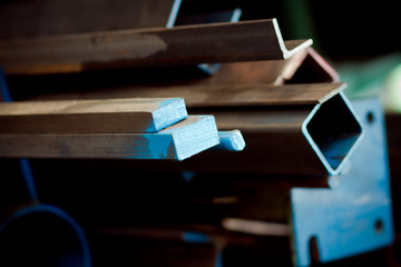 bars made of carbon steel