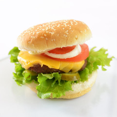 Veganer Burger