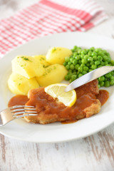 Vegetarisches Schnitzel