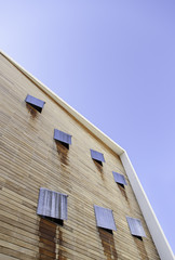 Modernist building in the city