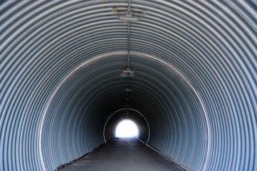 Tunnel with Light at the End