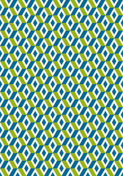 Rumble Geometric Seamless Pattern