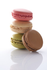 積み上げたマカロン