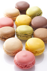 カラフルなマカロン