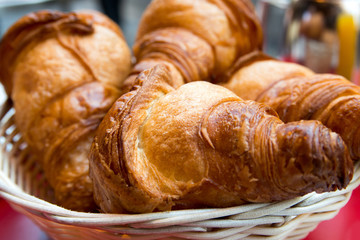 fresh croissant