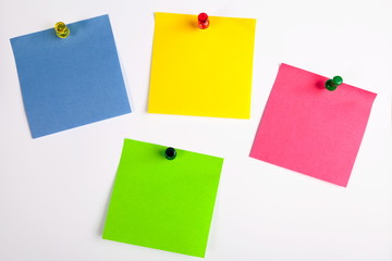 Color leaflets for notes
