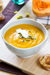 Butternut squash soup