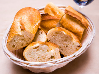 bread in basket