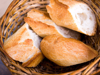 bread in basket