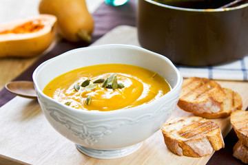 Butternut squash soup