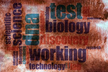 Biology word cloud