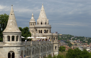 Fototapeta premium Fisherman's bastion, Budapest, Hungary