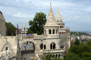 Fototapeta premium Fisherman's Bastion, Budapest, Hungary