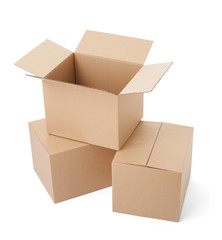 cardboard box package moving transportation delivery
