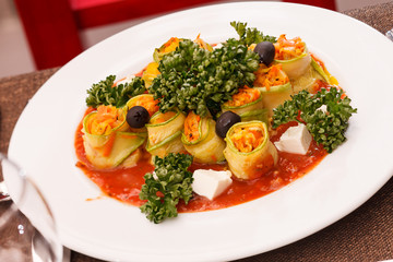 zucchini rolls