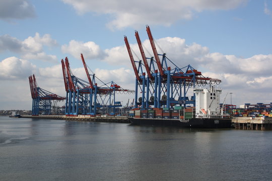 Burchardkai Hamburger Hafen
