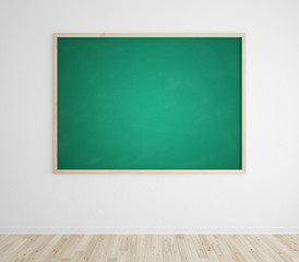 blank blackboard