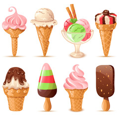 Ice cream collection