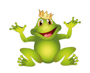 Frosch mit Krone
