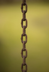 old rusted chain