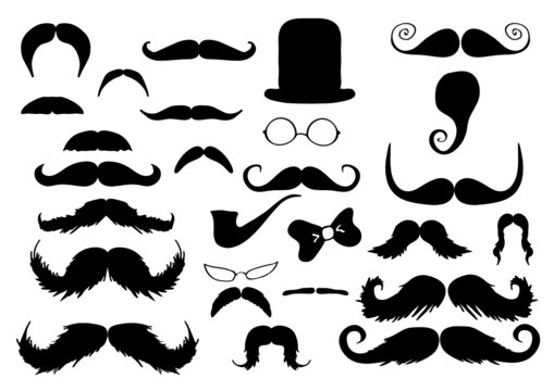Collection of mustaches