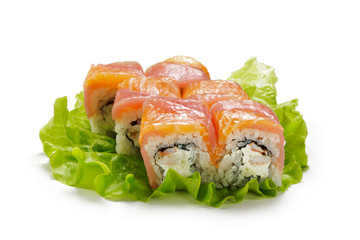 Salmon and Tuna Roll