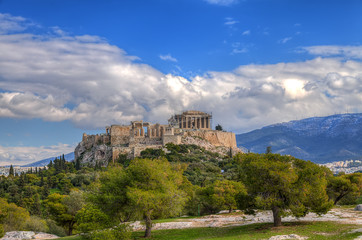Fototapeta na wymiar Akropol w Atenach, Grecja