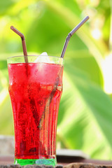 Red beverage