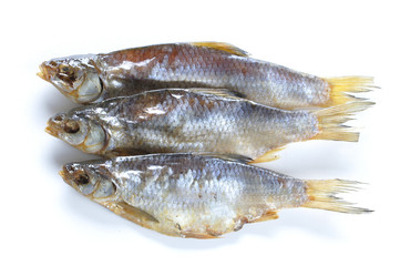 Dry vobla fish