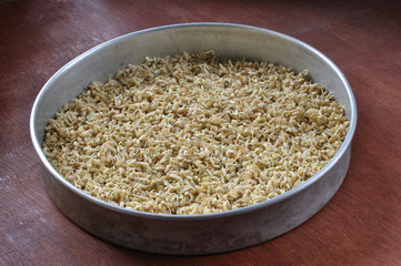 Sprouted rice