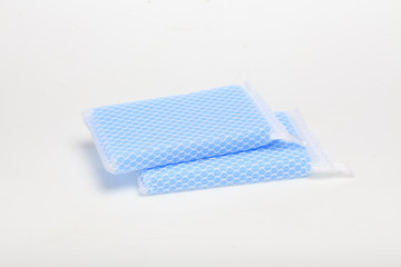Cleaning cloth on a white background
