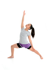 Girl in Yoga Pose