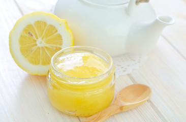 Obraz na płótnie Canvas honey and lemons