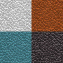 Leather seamless pattern