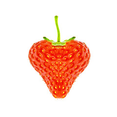 Heart strawberry