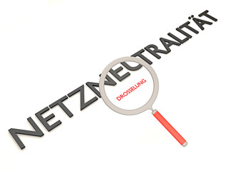 Netzneutralität vs Drosselung - 3D