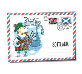 Scotland postcard