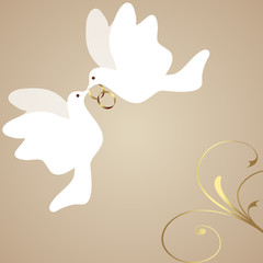 ehering, hochzeitsring, ring, heiratsring, taube, heiraten