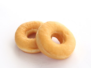 Donuts isolated on white background