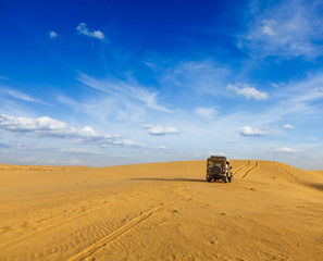 Desert safari  background © Dmitry Rukhlenko