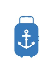 Ancre dans une valise