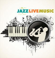 Jazz concert poster